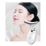digital face and neck massager skin care device
