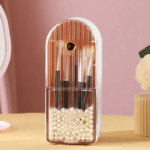 cosmetic storage box dust proof lipstick organizer