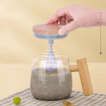 auto rechargeable self stirring mixing mug coffee cup