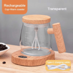 auto rechargeable self stirring mixing mug coffee cup