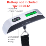 digital luggage scale 50kg portable lcd display