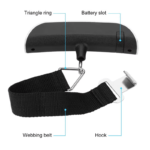 digital luggage scale 50kg portable lcd display