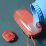 liquid cleaning brush soap dispensing soft bristle cleaner