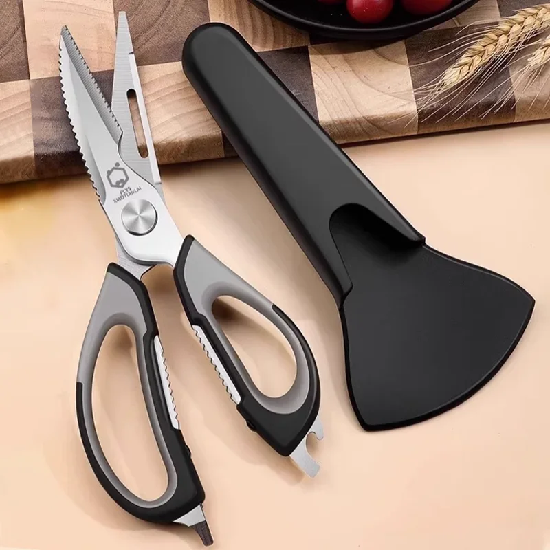 kitchen scissors heavy duty stainless steel cutter