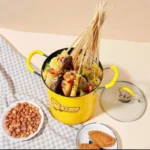 3l deep fryer pot stainless steel oil filter fryer