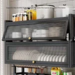 sink storage rack dual layer kitchen organizer