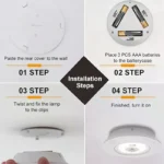 Dimmable LED Under Cabinet Light with Remote Control - Image 3