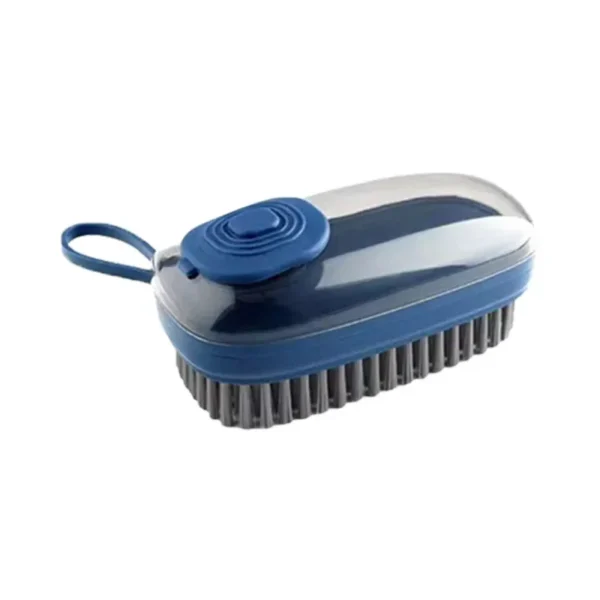 liquid cleaning brush soap dispensing soft bristle cleaner