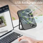 Mini Desk Fan - Image 4