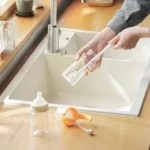 silicone cleaning brush long handle bottle cleaner