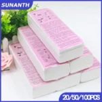 waxing paper strips non woven hair removal sheets