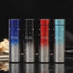 temperature bottle smart LED stainless steel thermal flask