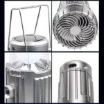 Rechargeable Solar Fan - Image 5