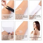 waxing paper strips non woven hair removal sheets