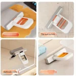 self squeezing sponge mop for kitchen and bathroom cleaning