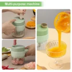 electric vegetable cutter handheld kitchen slicer