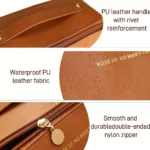 cosmetic bag makeup organizer travel pouch