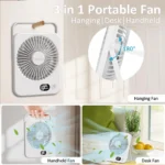 Mini Desk Fan - Image 2