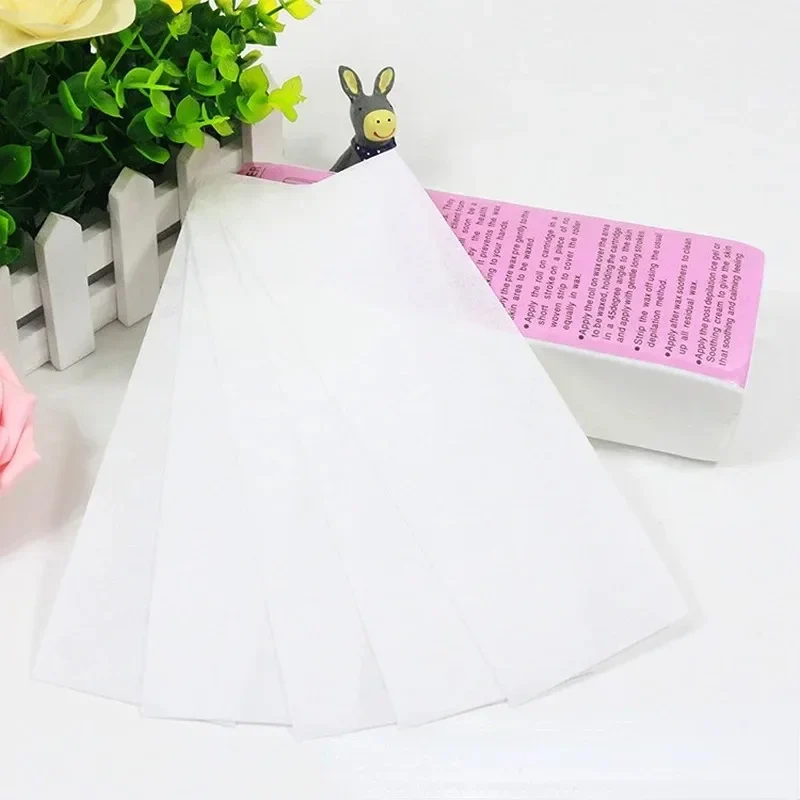 waxing paper strips non woven hair removal sheets