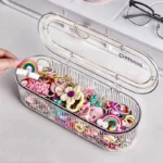 acrylic storage box for hair accessories organizer