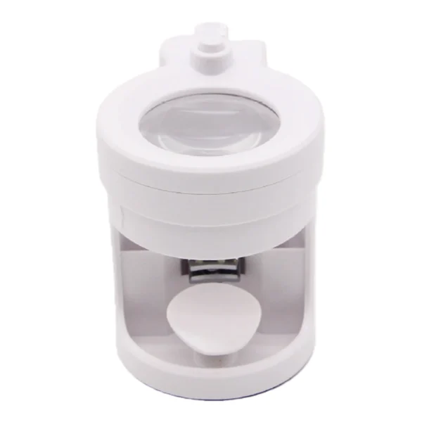 nail trimmer led light magnifier stainless steel clipper