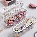 acrylic storage box for hair accessories organizer