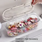acrylic storage box for hair accessories organizer