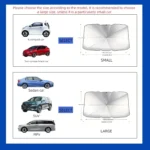 sunshade umbrella car windshield summer protector