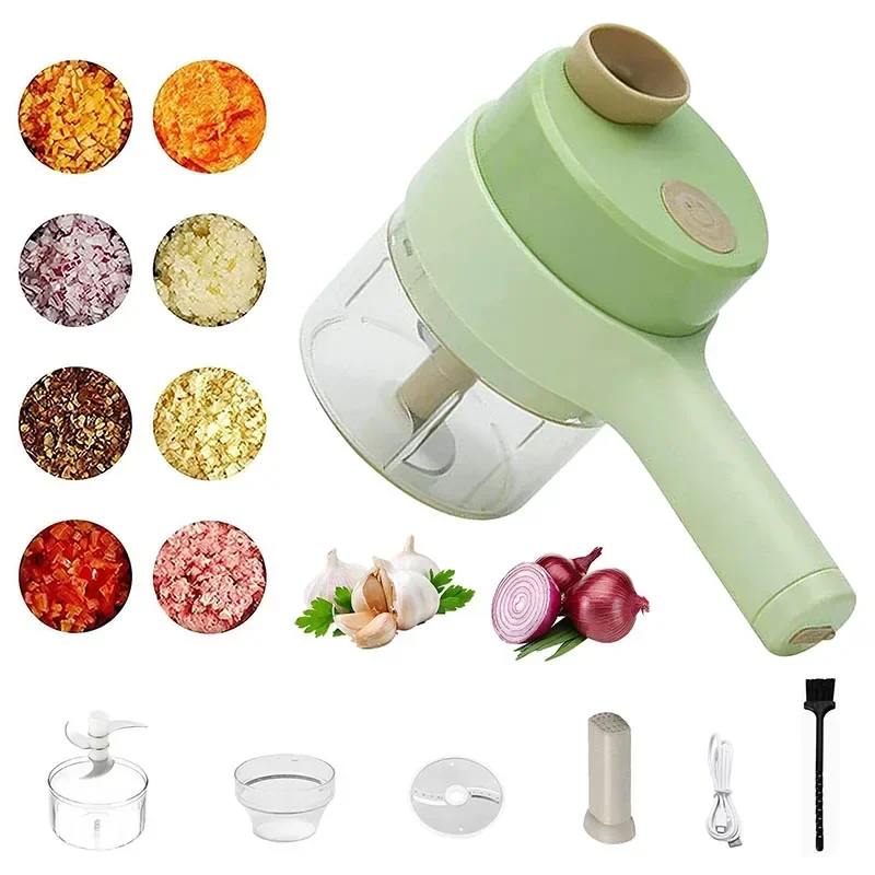 electric vegetable cutter handheld kitchen slicer