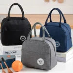 insulated lunch handbag with aluminum foil lining