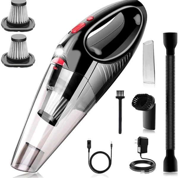 4 in 1 portable car vacuum cleaner wireless rechargeable