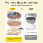 cute mini vacuum cleaner for desktop dust and crumbs
