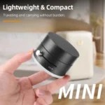 magnetic mobile stand with vacuum suction and swivel design