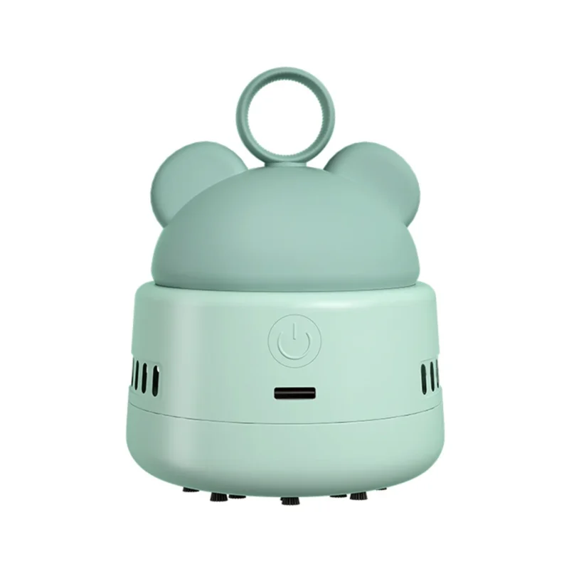 cute mini vacuum cleaner for desktop dust and crumbs
