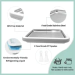 multifunctional rolled ice cream maker for homemade frozen desserts