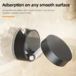 magnetic mobile stand with vacuum suction and swivel design