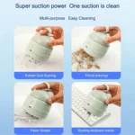 cute mini vacuum cleaner for desktop dust and crumbs