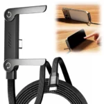 240W USB Type-C charger cable with built-in phone stand