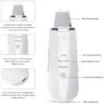 Skin Scrubber Deep Vibrating Facial Cleaner Face Pore Cleaner Spatula Facial Massager