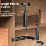 Multi-Angle Phone Holder 720 Degree Rotating Universal Clamp Phone Stand