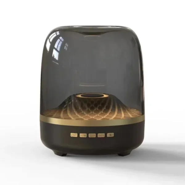 Glass Speaker with colorful LED lights