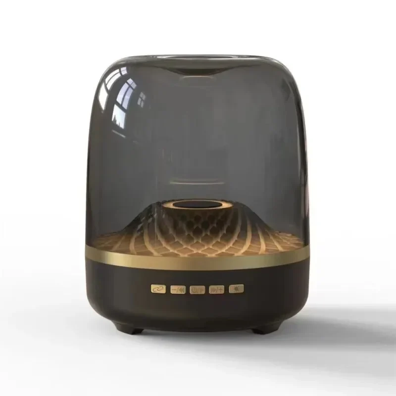 Glass Speaker with colorful LED lights