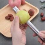 Stainless Steel Apple Seed Remover Fruit Corer Tool for Apples Pears and Other Fruits