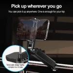 Multi-Angle Phone Holder 720 Degree Rotating Universal Clamp Phone Stand