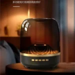 Glass Speaker with colorful LED lights