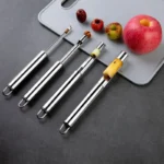 Stainless Steel Apple Seed Remover Fruit Corer Tool for Apples Pears and Other Fruits