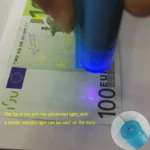 2 in 1 money detector pen with UV LED light