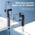 Multi-Angle Phone Holder 720 Degree Rotating Universal Clamp Phone Stand