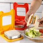 2-in-1 Bread Sandwich Cutter Mold Square Sandwich Sealer