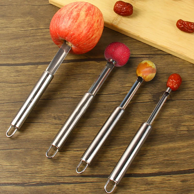 Stainless Steel Apple Seed Remover Stainless Steel Apple Seed Remover Fruit Corer Tool for Apples Pears and Other Fruits